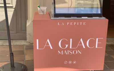 Notre nouveau chariot de glace végétales