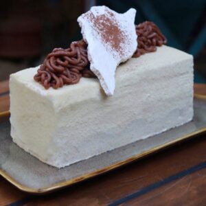Bûche mont blanc